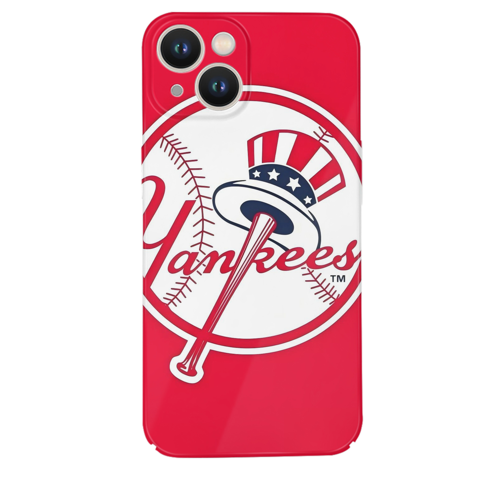 New York Yankees 165 IPhone 14 Series Full-Cover Hard Case – Shockproof With Raised Camera Protection – Precise Cutouts, Wireless Charging Compatible – Durable, Anti-Yellowing, Easy To Clean